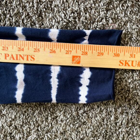 The Upside Revolve Tie Dye Long John Pants Small/6 Indigo Loungewear Comfort NWT - Picture 7 of 11